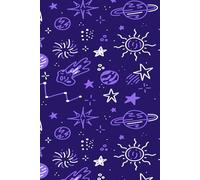 Space Cartoon Notebook for Kids: Cute Alien, Rocket, and Galaxy-Themed Journal for Drawing, Writing, and Doodling: Fun Outer Space Activity Book - 6x9 ... and Blank for Boys, Girls, and Space Lovers
