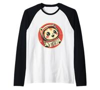 Space Cat Kawaii Adventure Retro Vintage Astronaut Raglan Baseball Tee