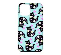 Space Cat Pattern Cute Galaxy Art Design Case for iPhone 12 mini