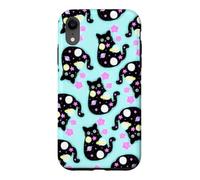 Space Cat Pattern Cute Galaxy Art Design Case for iPhone XR