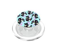 Space Cat Pattern Cute Galaxy Art Design PopSockets PopGrip for MagSafe