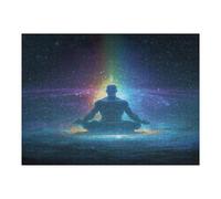 Space Challenger 500 Pieces Set Classic Jigsaw Puzzle Meditation Astronomical Object Couple Puzzle Partners Mind Relaxation Wall Decor Easter New Year Recycled Cardboard Material 500 PCS