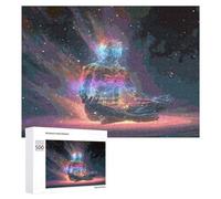Space Challenger 500Pc Jigsaw Puzzles All Ages Meditation Astronomical Object Jigsaws Neighborhood Get-Together Family Game Whimsical Design 500 PCS