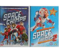 SPACE CHIMPS 1-2 COMPLETE MOVIE COLLECTION /1. SPACE CHIMPS / 2. SPACE CHIMPS 2 - ZARTOG STRIKES BACK / ULTIMATE 2x DVD SET