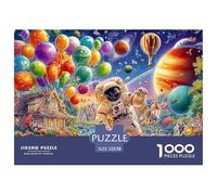 Space ChristmasExquisite 1000-Piece Jigsaw Puzzles for Adults Containing A Wealth of Challenging Educational Puzzle Game Pieces - Designed to Be A Cherished Gift Jigsaw Puzzles for Adults And Kids 12