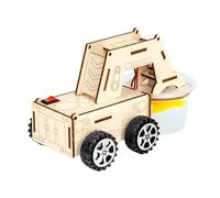 Space Cleaning Car Model Assembly Kids Educational Toy | Interactive Assembly Space Cleaning Vehicle Toy Hands on Learning for Classroom Physics Experiment
