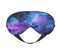 Space Colorful Clouds Printed Eye Mask,Blackout Sleep & Eye Mask for Women,Sleep Mask with Adjustable Strap, Suitable for Both Bedtime and Travel