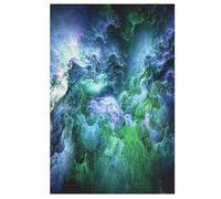 Space Colors Puzzles 1000 Pieces Wooden Jigsaw Puzzle for Adults Brain Exercise Challenge Game Gift for Kids Children Jigsaws 78×53cm