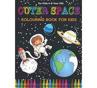 Space Colouring Book for Kids: Fantastic Outer Space Coloring with Planets, Rockets, Astronauts, Aliens & More! Great Gender Neutral Gift.