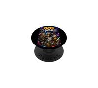 Space Comic Cats Adventure Meow Crew Illustration Cartoon PopSockets Adhesive PopGrip