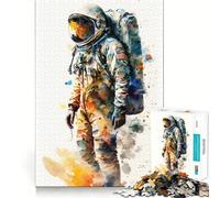 Space Conquerors 1000 Piece Jigsaw Puzzles for Adults Jigsaw Mind Play Home Pastime Clean Edge Lovely Present (50x75cm)