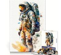 Space Conquerors 1000 Piece Jigsaw Puzzles for Adults Jigsaw Mind Play Home Pastime Clean Edge Lovely Present (50x75cm)