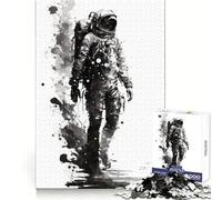 Space Conquerors 1000 Piece Jigsaw Puzzles for Teenagers Jigsaw Brain Workout Toy Group Play Art Assembly Classic Gift (38x52cm)