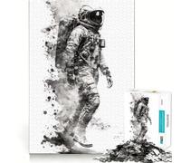 Space Conquerors 1000 Piece Jigsaw Puzzles for Teenagers Jigsaw Clear Logic Toy Peaceful Time Perfect Cut Santa Wish List (50x75cm)