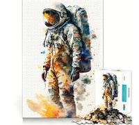 Space Conquerors 1000 Piece Jigsaws for Adults Puzzle Mind Exercise Toy Family Bond Precision Cut Creative Gift (38x52cm)