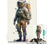 Space Conquerors 1000 Pieces Jigsaw Puzzles for Teenagers Memory Upgrade Casual Relax Sharp Cut Art Display (38x26cm)