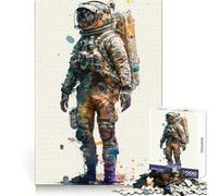 Space Conquerors 1000 Pieces Jigsaw Puzzles for Teenagers Memory Upgrade Casual Relax Sharp Cut Art Display (38x26cm)