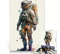 Space Conquerors Jigsaw Puzzle 1000 Piece for Adults Mind Game Toy Peaceful Fun Neat Cut Art Collection Piece (38x52cm)