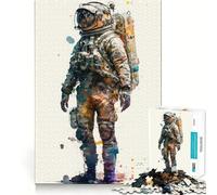 Space Conquerors Jigsaw Puzzle 1000 Piece for Adults Mind Game Toy Peaceful Fun Neat Cut Art Collection Piece (38x52cm)