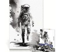 Space Conquerors Jigsaw Puzzle for Teenagers 1000 Pieces Clear Logic Toy Slow Enjoy Perfect Cut Bday Surprise (38x52cm)
