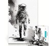 Space Conquerors Jigsaw Puzzle for Teenagers 1000 Pieces Clear Logic Toy Slow Enjoy Perfect Cut Bday Surprise (38x52cm)