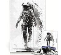 Space Conquerors Jigsaw Puzzles 1000 Pieces for Teenagers Logic Game Warm Time Precise Cut Art Collection Piece (50x75cm)