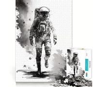 Space Conquerors Jigsaw Puzzles for Adults 1000 Piece Logic Toy Stress Release Precision Cut Festival Gift (38x26cm)