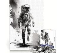 Space Conquerors Jigsaw Puzzles for Adults 1000 Piece Logic Toy Stress Release Precision Cut Festival Gift (50x75cm)