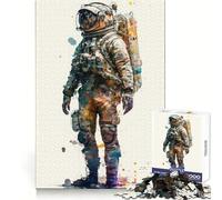 Space Conquerors Jigsaw Puzzles for Adults1000 Pieces Memory Gain Stress Relief Design Assembly Memorable Gift (50x75cm)