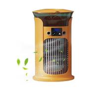 Space Cooler for Bedroom | Small Humidifying Cooling Fan | 3 Wind Speed Cooling Device with LED Light for Dormitories Bedroom Office Children's Room Outdoor Camping Study Apartment