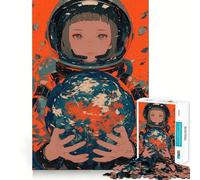 Space Core Jigsaw Puzzle for Adults 1000 Pieces Mental Logic Toy Soothing Fun Firm Cut Warm Surprise (38x52cm)