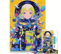 Space Core Jigsaw Puzzles 1000 Piece for Adults Intellect Toy Calm Relax Precise Cut Santa Wish Item (50x75cm)