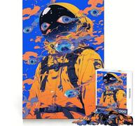 Space Core Jigsaw Puzzles for Adults 1000 Piece Logic Toy Stress Release Precision Cut Festival Gift (38x52cm)