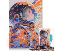 Space Core Jigsaw Puzzles for Adults1000 Piece Brain Teaser Home Leisure Image Assembly Birthday Gift (50x75cm)