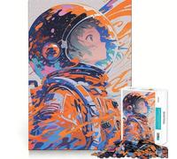 Space Core Jigsaw Puzzles for Adults1000 Pieces Memory Boost Together Fun Image Assembly Art Collectible (38x26cm)