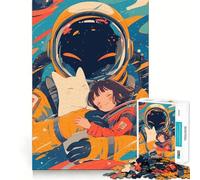 Space Core Jigsaw Puzzles for Adults1000 Pieces Memory Gain Stress Relief Design Assembly Memorable Gift (38x26cm)
