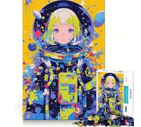 Space Core Jigsaw Puzzles for Teenagers 1000 Pieces Recall Boost Gentle Relax Smooth Cut Stylish Gift (38x26cm)
