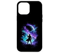 Space Cowboy Sci Fi Silhouette Galactic Western Art Case for iPhone 12 Pro Max