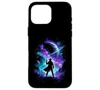 Space Cowboy Sci Fi Silhouette Galactic Western Art Case for iPhone 16 Pro Max