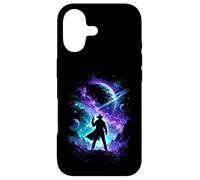 Space Cowboy Sci Fi Silhouette Galactic Western Art Case for iPhone 17
