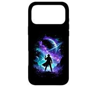 Space Cowboy Sci Fi Silhouette Galactic Western Art Case for iPhone 17 Pro Max