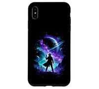 Space Cowboy Sci Fi Silhouette Galactic Western Art Case for iPhone XS Max