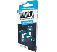 Space Cowboys Unlock! Mini Adventures Schrödinger's Cat - Escape Card Game - 10 Years - From 1 to 6 Players - 30 to 45 Minutes per Game - Spanish