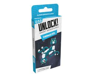 Space Cowboys, Unlock! Short Adventures - Schrödinger's Cat, Family Game, Puzzle Game, 1-6 Players, From 10+ Years, 30 Minutes, German