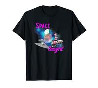 Space Cowgirl Outfit Aliens Retro 70s Costume for Womens Top T-Shirt