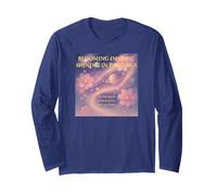 Space Design Healing Art Stars and Lights Cosmos Long Sleeve T-Shirt