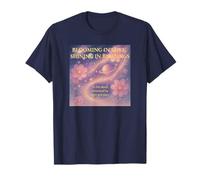 Space Design Healing Art Stars and Lights Cosmos T-Shirt