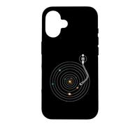 Space DJ Galaxy Universe - Solar System Music Turntable EDM Case for iPhone 16