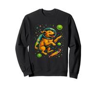 Space Dog Funny Cosmic Pet Lover Graphic Art Sweatshirt