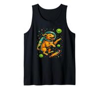 Space Dog Funny Cosmic Pet Lover Graphic Art Tank Top